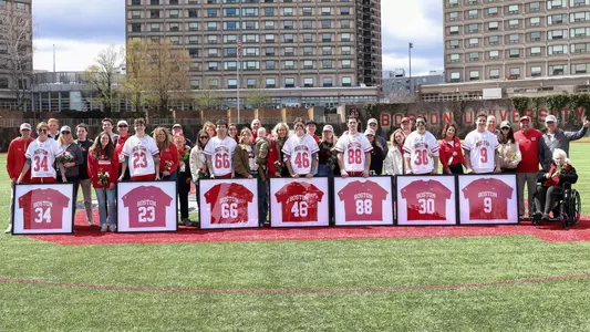 The BU men's lacrosse class of 2024