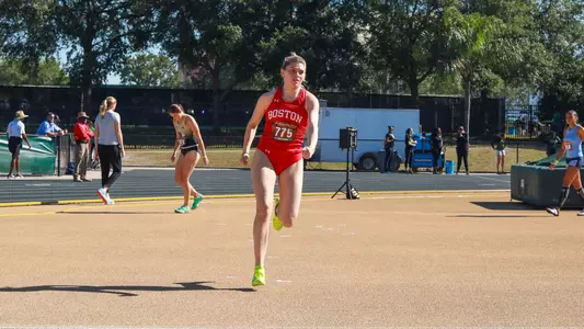 Allison Schneider runs to high jump