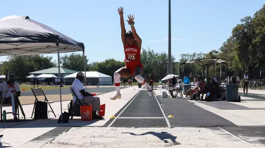 Peace Omonzane Long Jump at USF