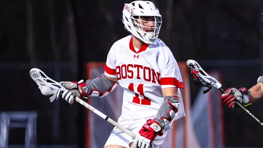 Vince D'Alto playing lacrosse