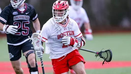 Vince D'Alto playing lacrosse