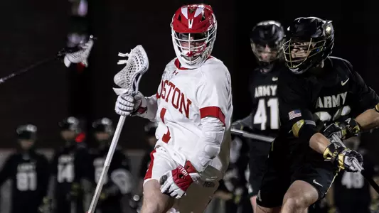 Jimmy O'Connell playing lacrosse