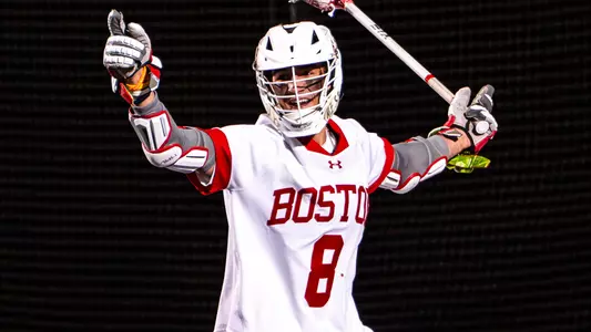 Louis Perfetto celebrating a goal