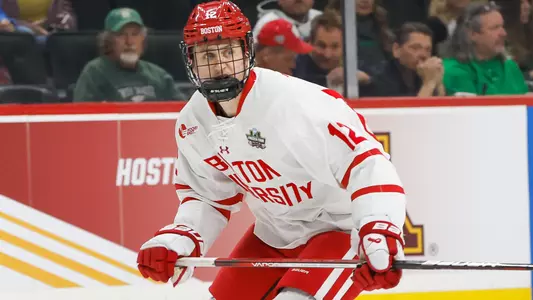 Jack Harvey playing hockey