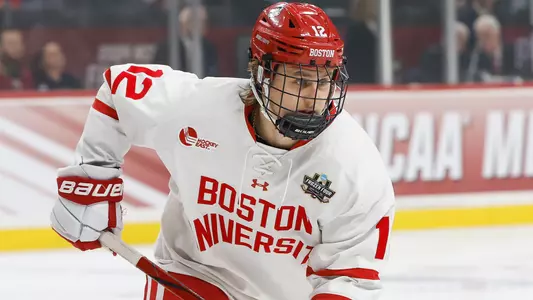 Jack Harvey playing hockey