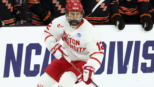 Jack Harvey playing hockey