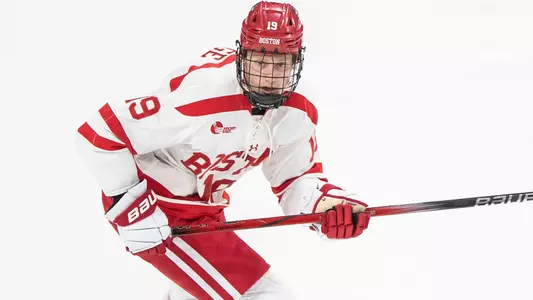 Jack Page playing hockey