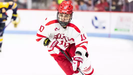 Nick Zabaneh playing hockey