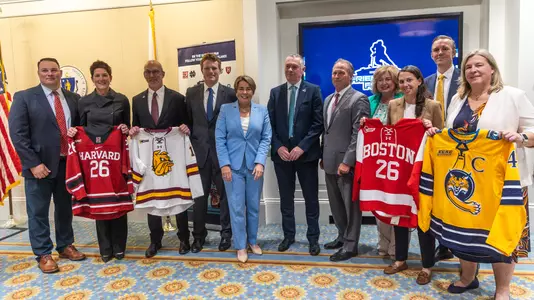 Women's Ice Hockey Friendship Series Photo 2026 Announcement