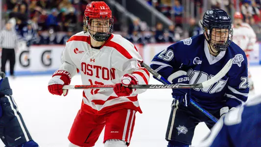 Jack Harvey playing against New Hampshire