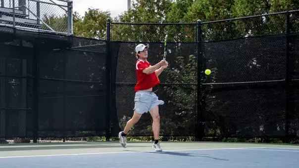 Andrew Andea Playing Tennis