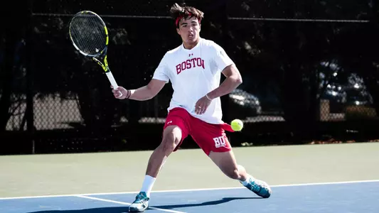 Jakob Esterowitz Playing Tennis