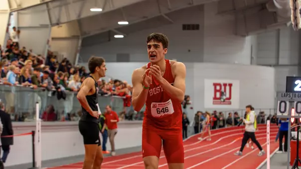 Thomas Cowan Clapping Toward the Crowd