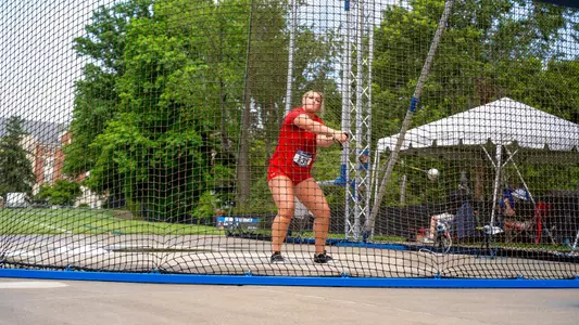 Ellie Roan Throwing Hammer
