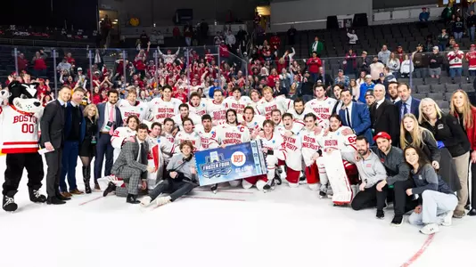 NCAA Toledo Regional Team Photo Celebration