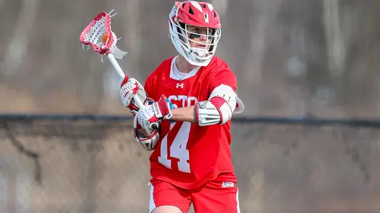 Jimmy Kohr playing lacrosse