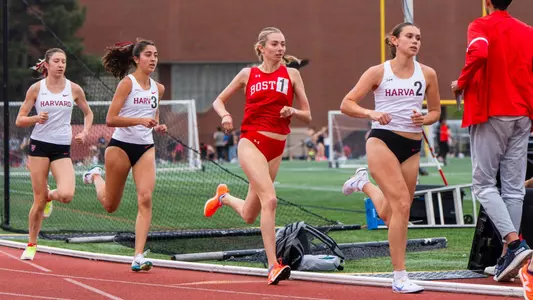 Caroline Collins Running a 1500m at MIT