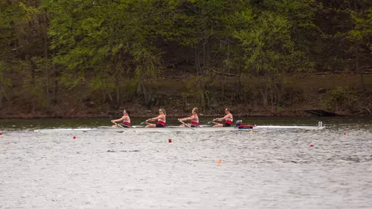Women's Rowing Varsity 4 Action - Eastern Sprints