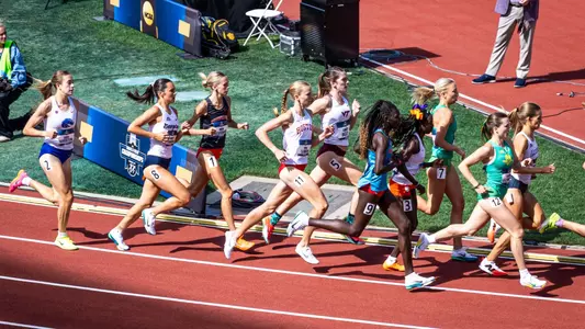 Vera Sjöberg Running at the NCAA Outdoor Championships