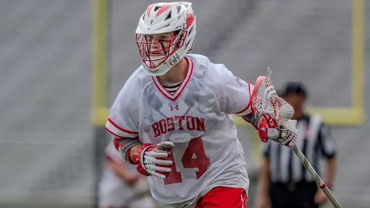 Jimmy Kohr playing lacrosse