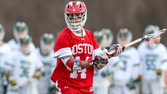 Jimmy Kohr playing lacrosse