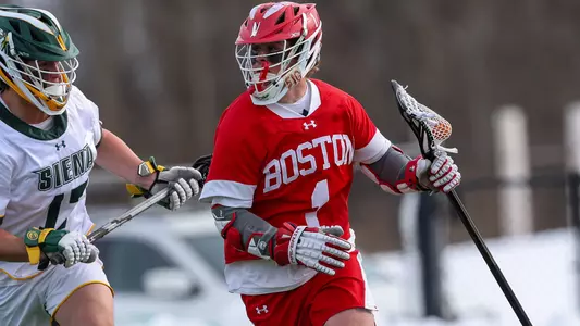 Jimmy O'Connell playing lacrosse