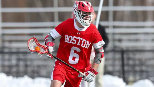 Mike Rooney playing lacrosse