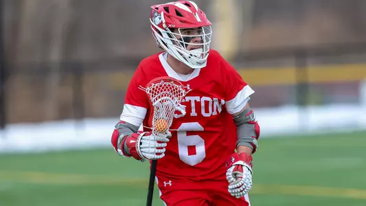 Mike Rooney playing lacrosse