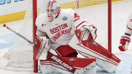 Mikhail Yegorov playing hockey