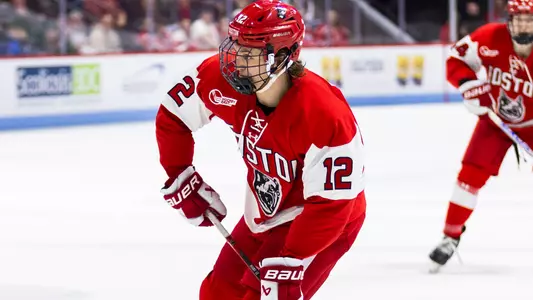 Jack Harvey playing hockey