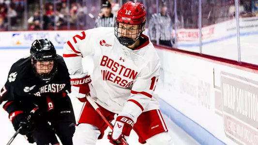 Jack Harvey playing hockey