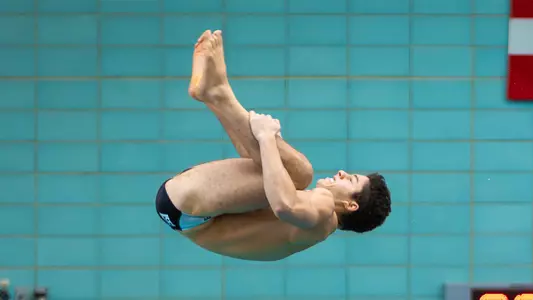 Zein Mahana - 3-meter dive at 2025 Terrier Invite