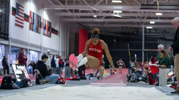 Peace Omonzane Jumping at Harvard