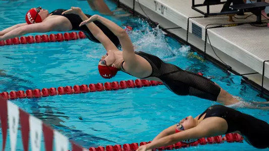 Women's Swimming - Backstroke vs. MIT