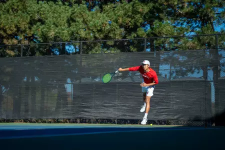Xiaoyao (David) Dai Playing Tennis