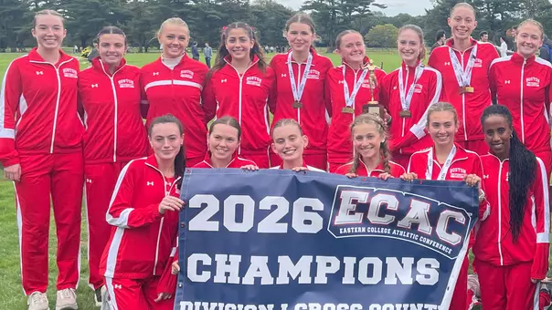 2026 Women's Cross Country ECAC Champions Photo