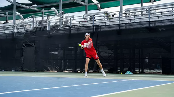 Jaydon Barki Playing Tennis