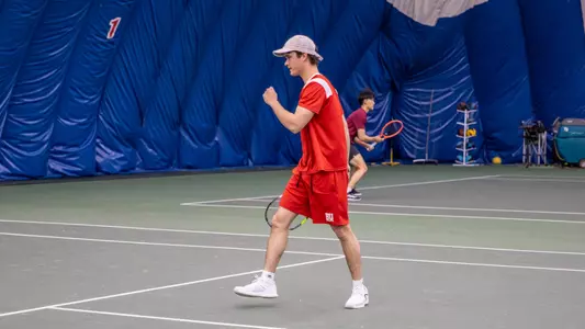 Andrew Andea Playing Tennis