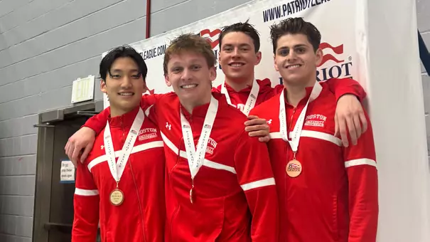 Men's 800 Freestyle Relay - Podium