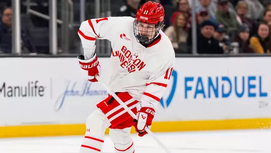 Tynan Lawrence playing hockey