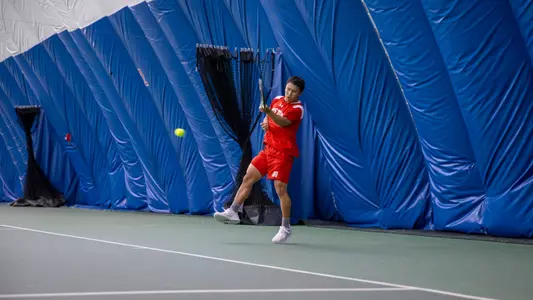 Payton Jim-On Playing Tennis