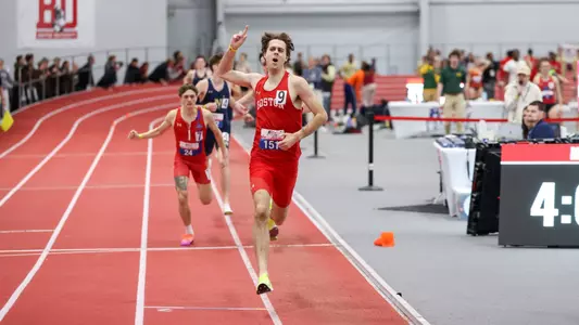 Karsen Vesty Crossing the Finish Line