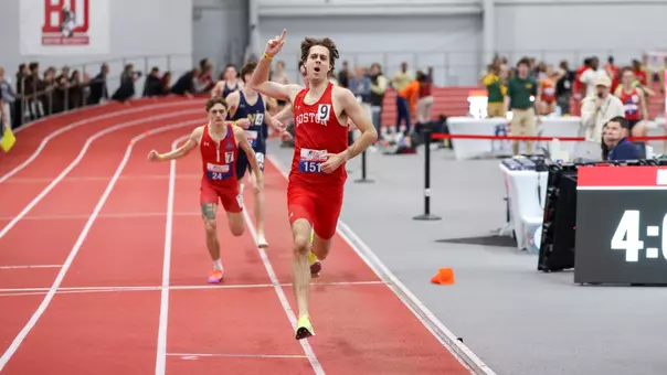 Karsen Vesty Crossing the Finish Line