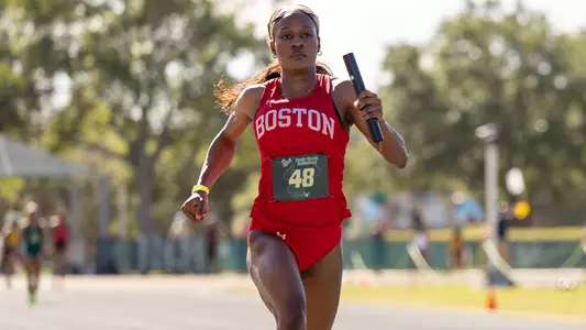 BU runner competing at South Florida Invitiational