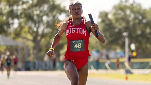 BU runner competing at South Florida Invitiational