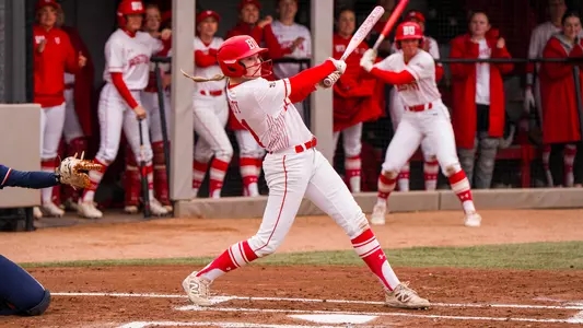 Kylie Doherty hitting