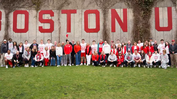 Men's Lacrosse Class of 2026 and their families