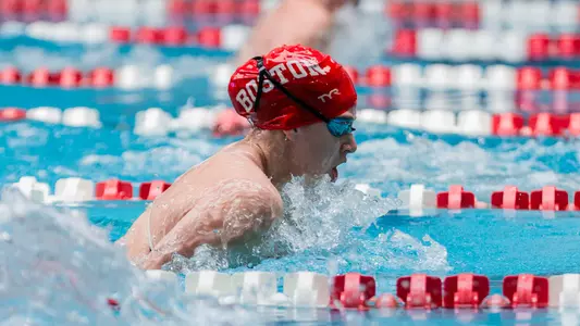 Hadar Miller breaststroke vs. Bucknell