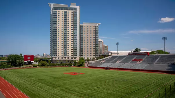 Nickerson Field Wide Angle Shot