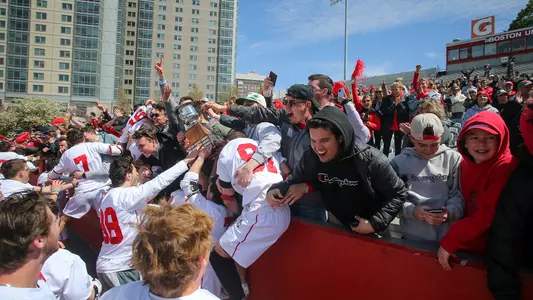 Army West Point vs Boston University men’s lacrosse in Patriot League Championships, May 2022. (Photo/Stew Milne)